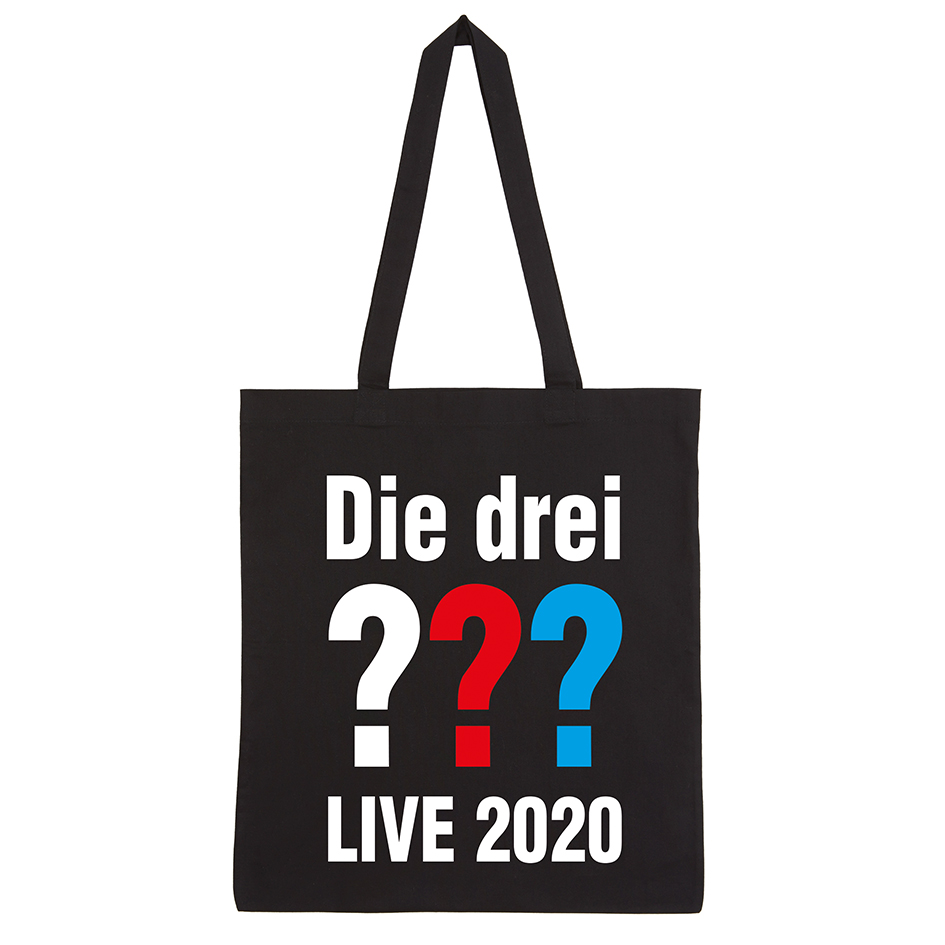 DDF Die drei ??? Live 2020 Tasche Bag, schwarz