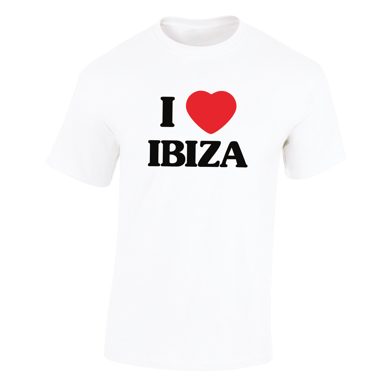 Kommerz mit Herz T-Shirt "Ibiza" Shirt Weiss