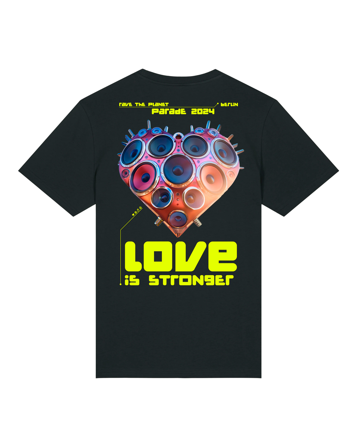 Love is stronger T-Shirt schwarz
