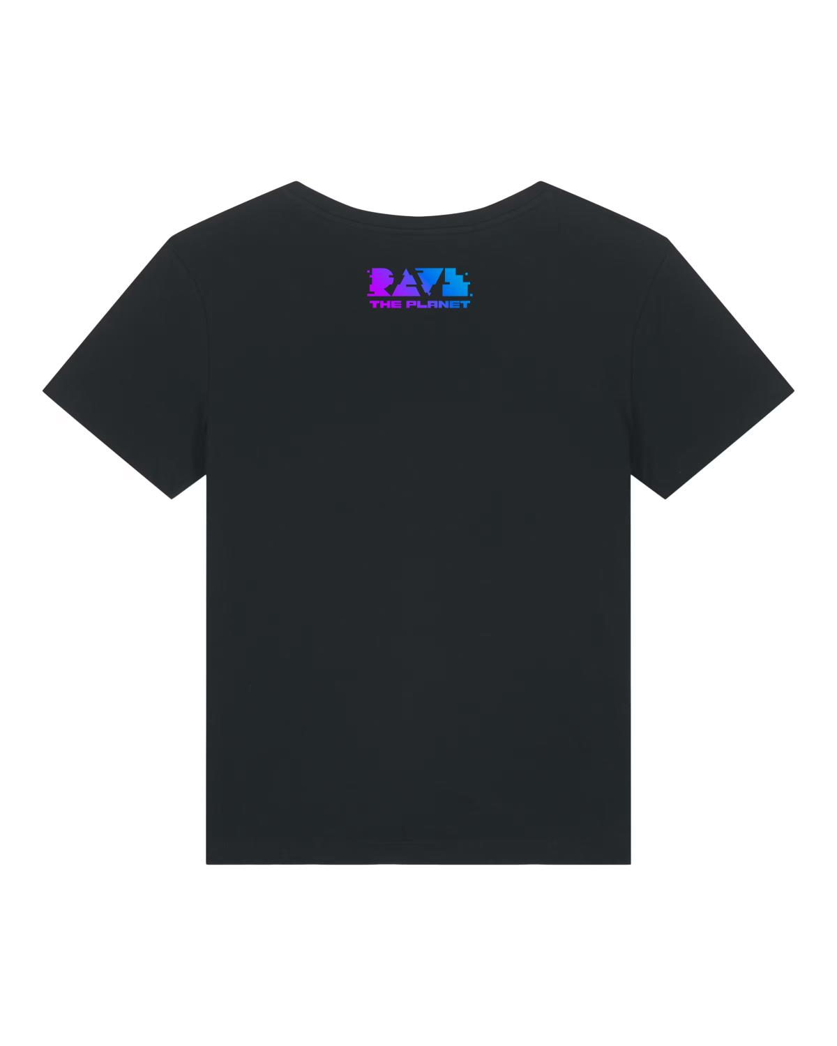 RTP Isometric Gradient - Frauenshirt Girlie schwarz