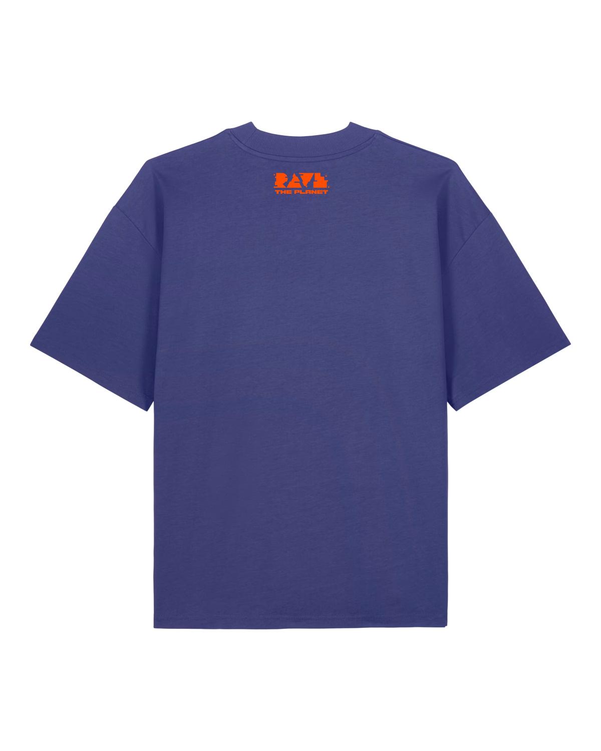 RTP Isometric Radient Oversize-Shirt purple