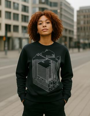 RTP Isometric Sweater schwarz