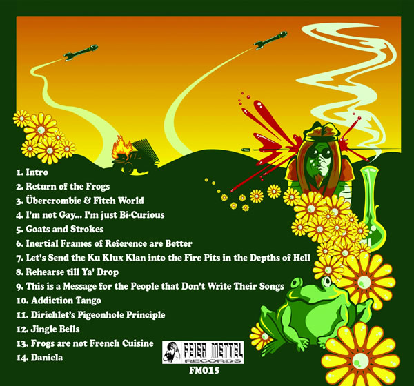 Brutal Polka Brutal Polka - The Gargantuan Return of the Frogz and the Holy Cocks CD