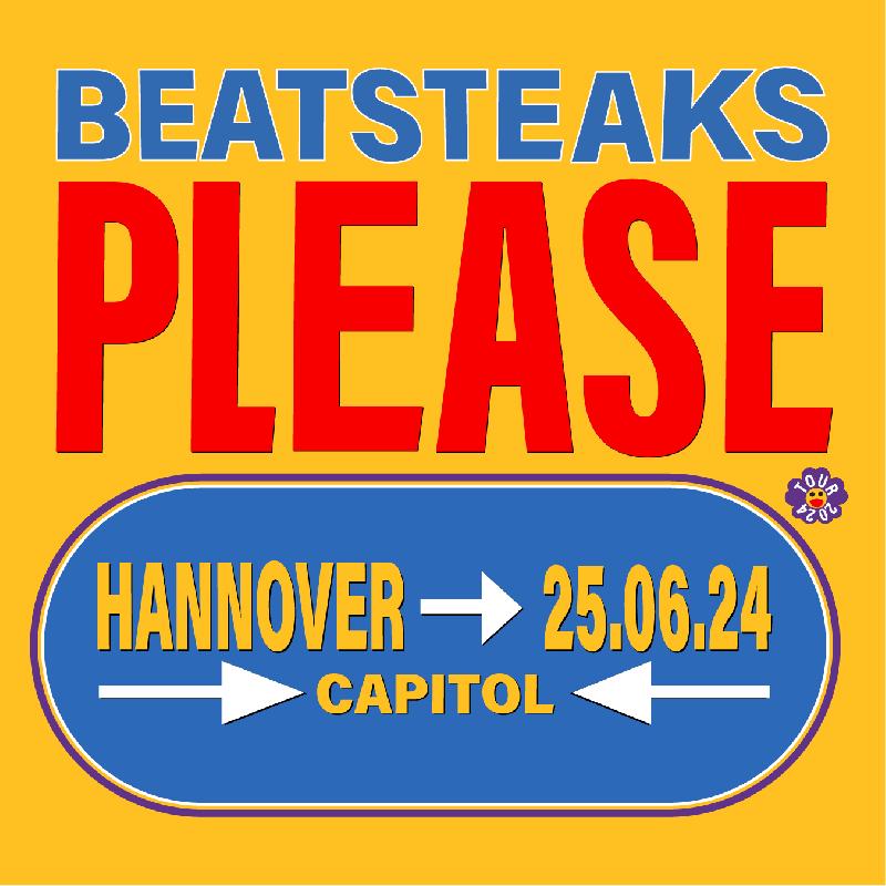 Beatsteaks 25.06.2024 Hannover, Capitol Print@Home Ticket incl. presale, CO2-compensation + public transport