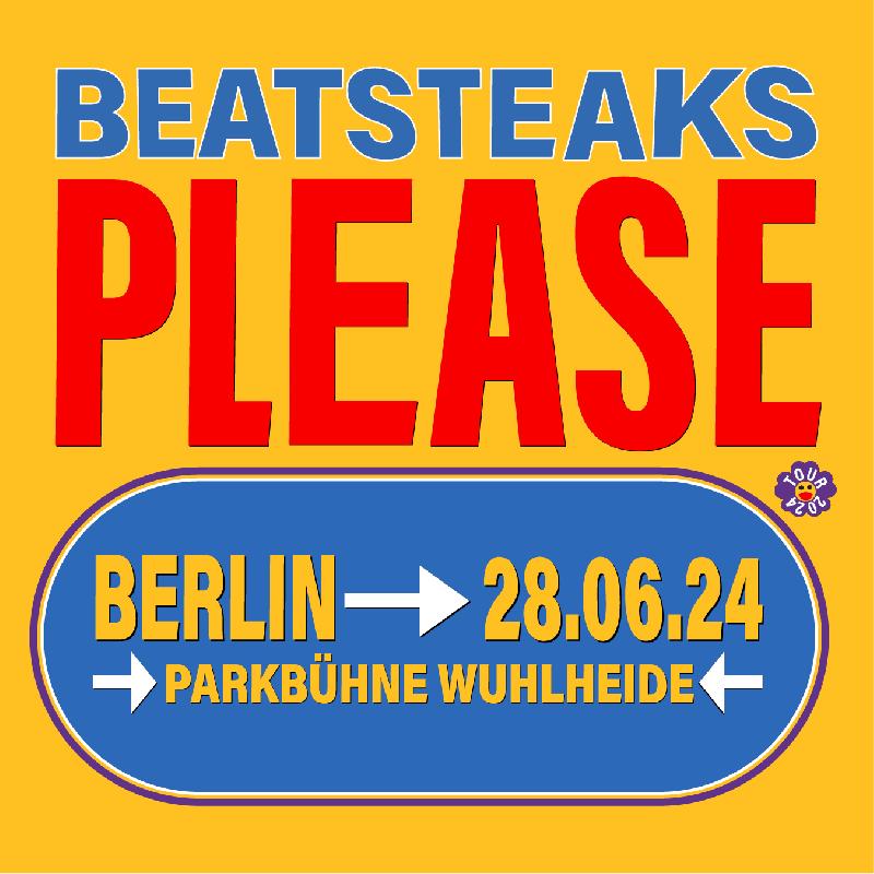 Beatsteaks 28.06.2024 Berlin, Wuhlheide Social Ticket Print@Home Social Ticket incl. presale, CO2-compensation + public transport