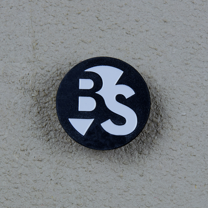 Beatsteaks B & S Pin schwarz-weiß