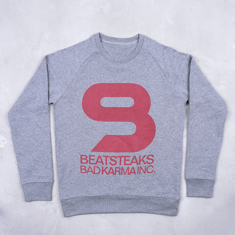 Beatsteaks Bad Karma Sweater grau