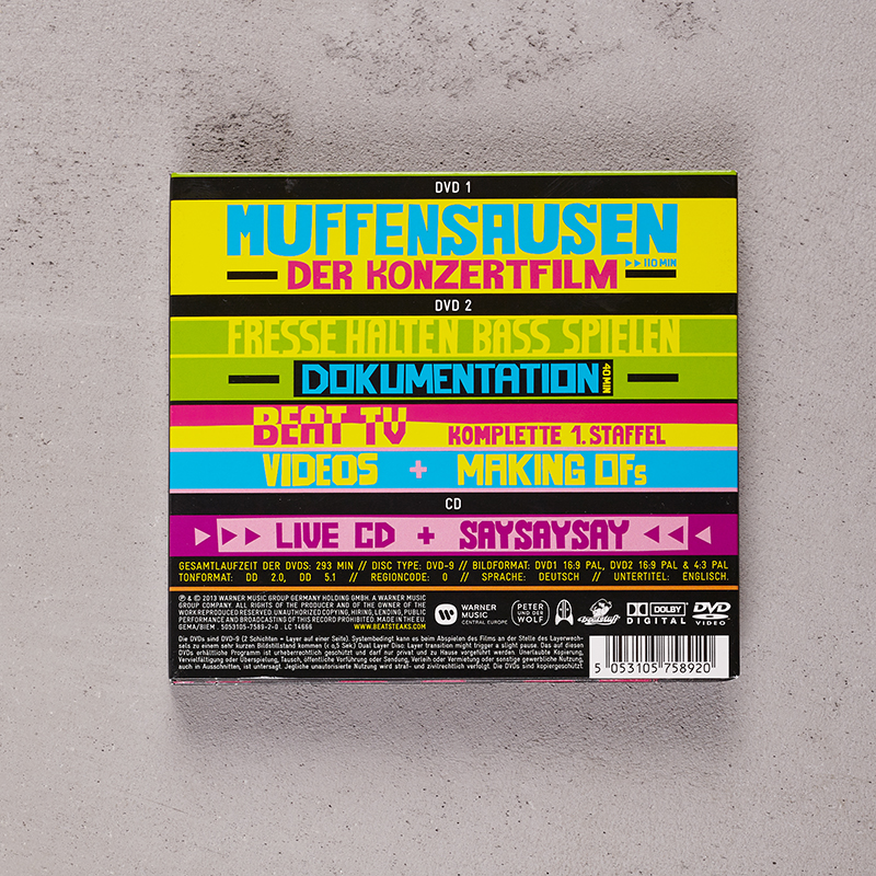 Beatsteaks Muffensausen - CD format DVD/CD