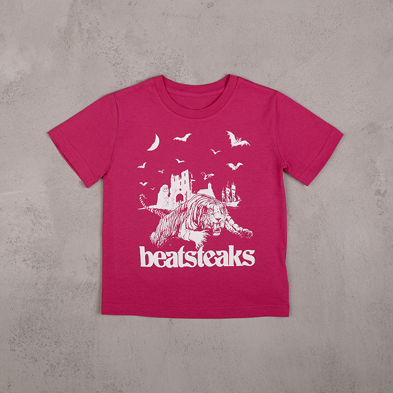 Beatsteaks Tiger Kids-Shirt pink