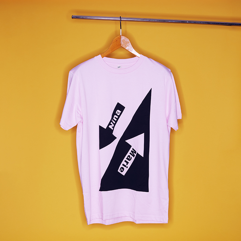NinaMarie Pfeil-Shirt (Stewart Copeland) T-Shirt rosa