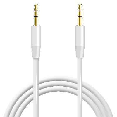 Sword Kabel SW-02AU Premium 3,5mm Audiokabel - 1m Länge für schnelle Übertragung