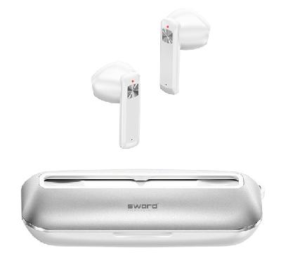 Sword In Ear Headphone SW-THETA In-Ear Silver True Wireless Headphones
