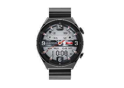 Sword Smart Watch SW-WIA102 Black - Smartwatch with Full Screen Display and Call Functions