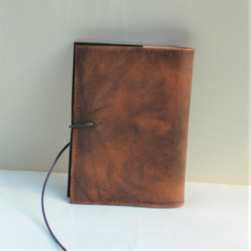 Celtic Leather Craft Book Cover A6 Triskele Book Cover