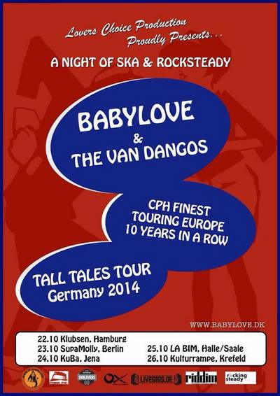 Babylove & The Van Dangos wieder auf Tour!Babylove & The Van Dangos wieder auf Tour!