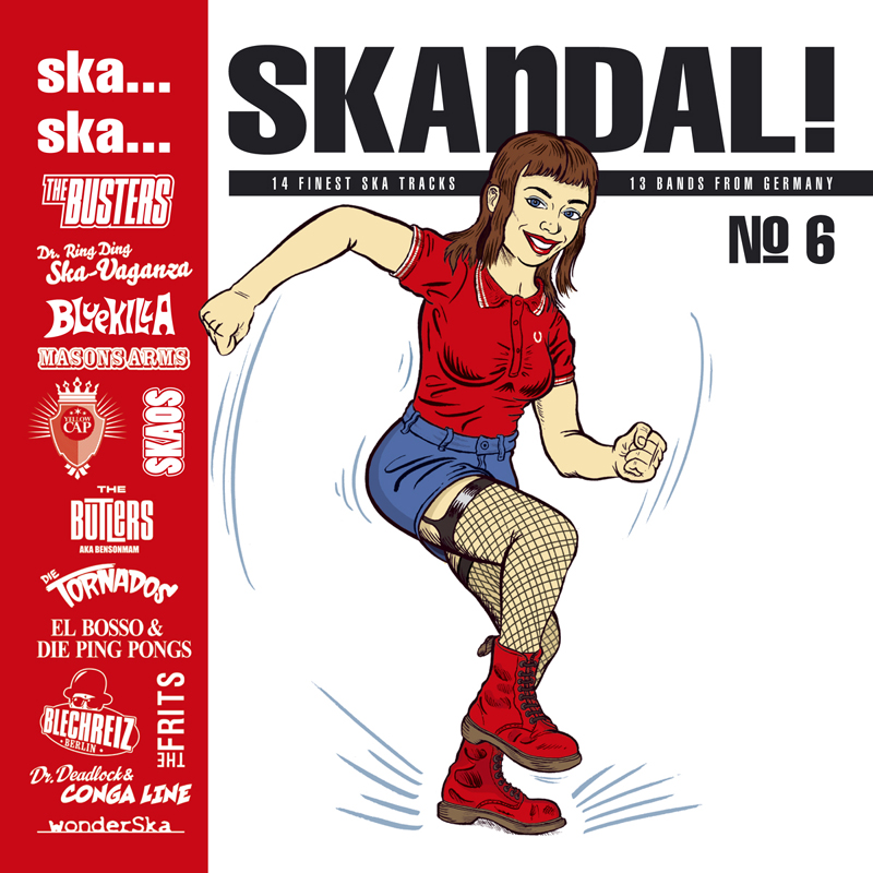 Pork Pie Ska... Ska... Skandal No. 6 limited Edition LP