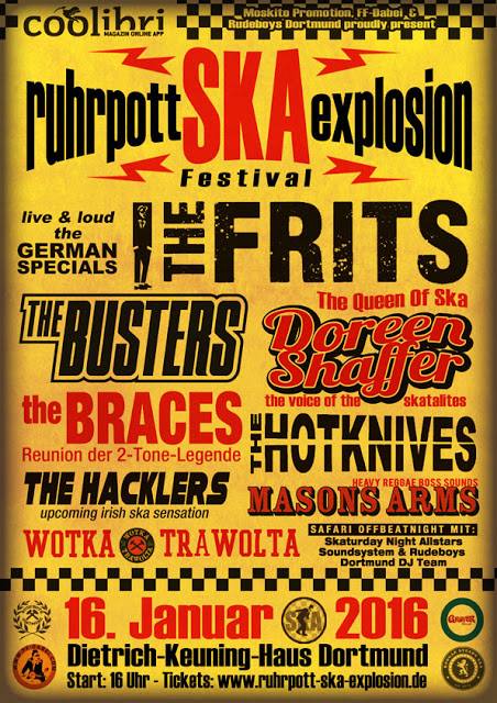RUHRPOTT SKA EXPLOSION 2016 - Record Release THE FRITS