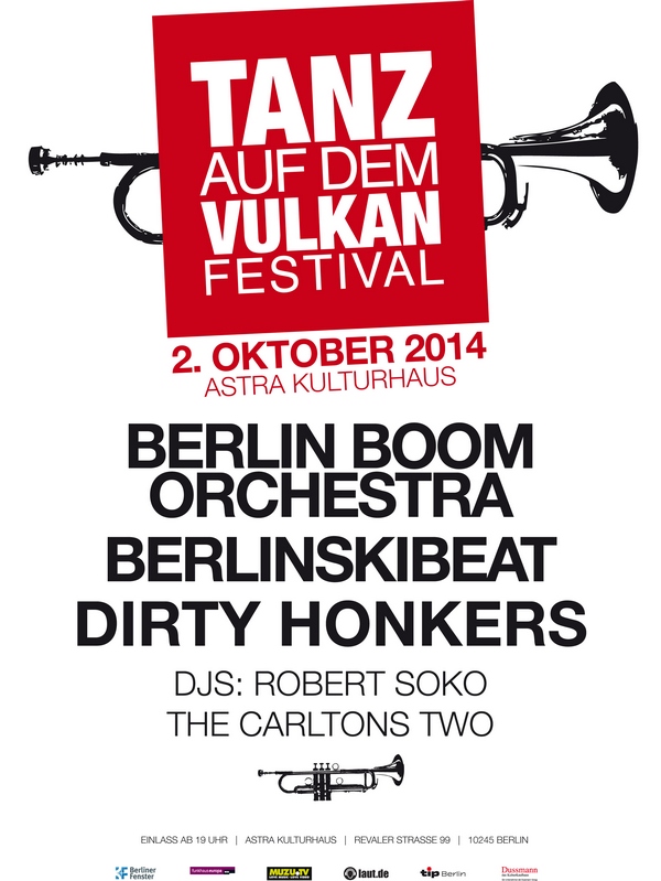 TANZ AUF DEM VULKAN - Party mit Berlin Boom Orchestra