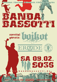 BANDA BASSOTTI und BOIKOT live in Berlin