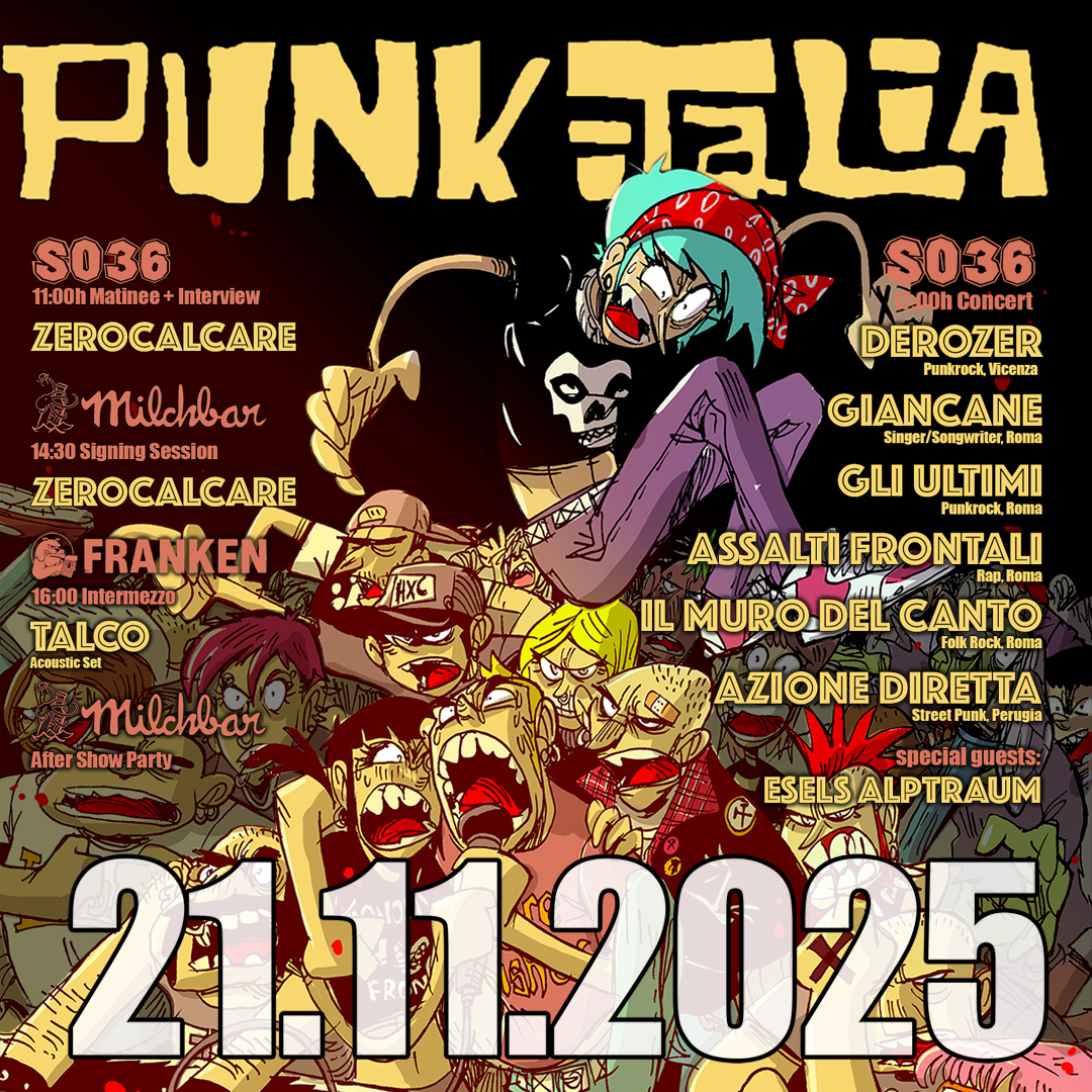 Punk Italia 21.11.2025 Punk Italia 2025 Print@Home Ticket
