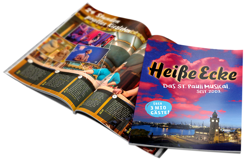 "Hei&szlig;e Ecke" Programmheft