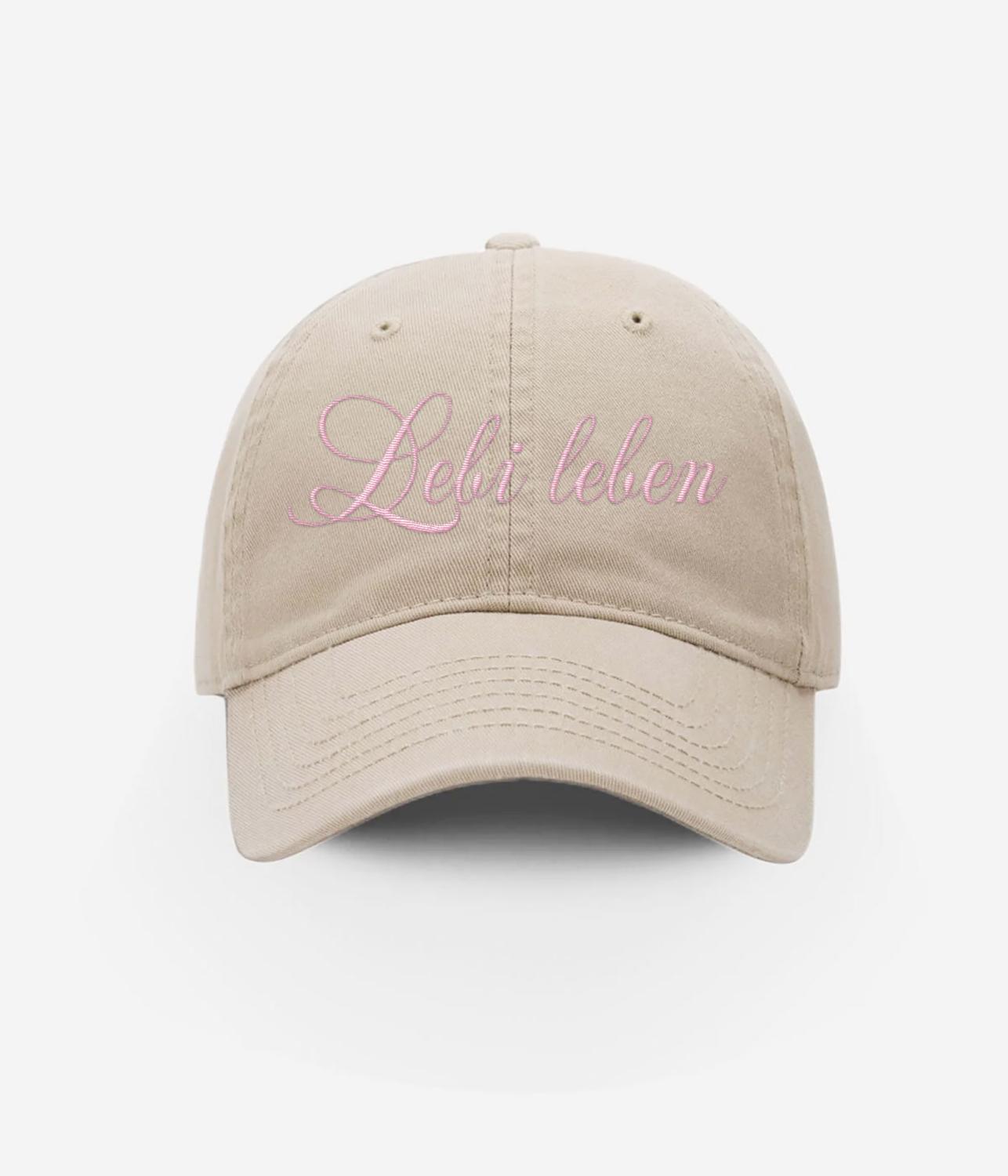 Andershund Basecap Lebi leben Cap beige