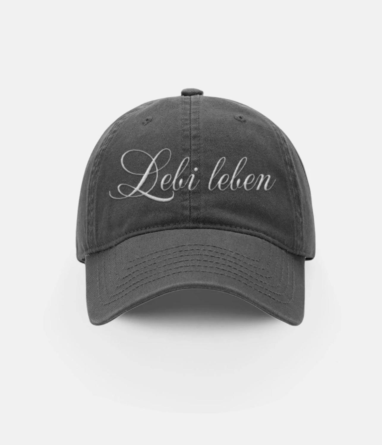 Andershund Basecap Lebi leben Cap schwarz