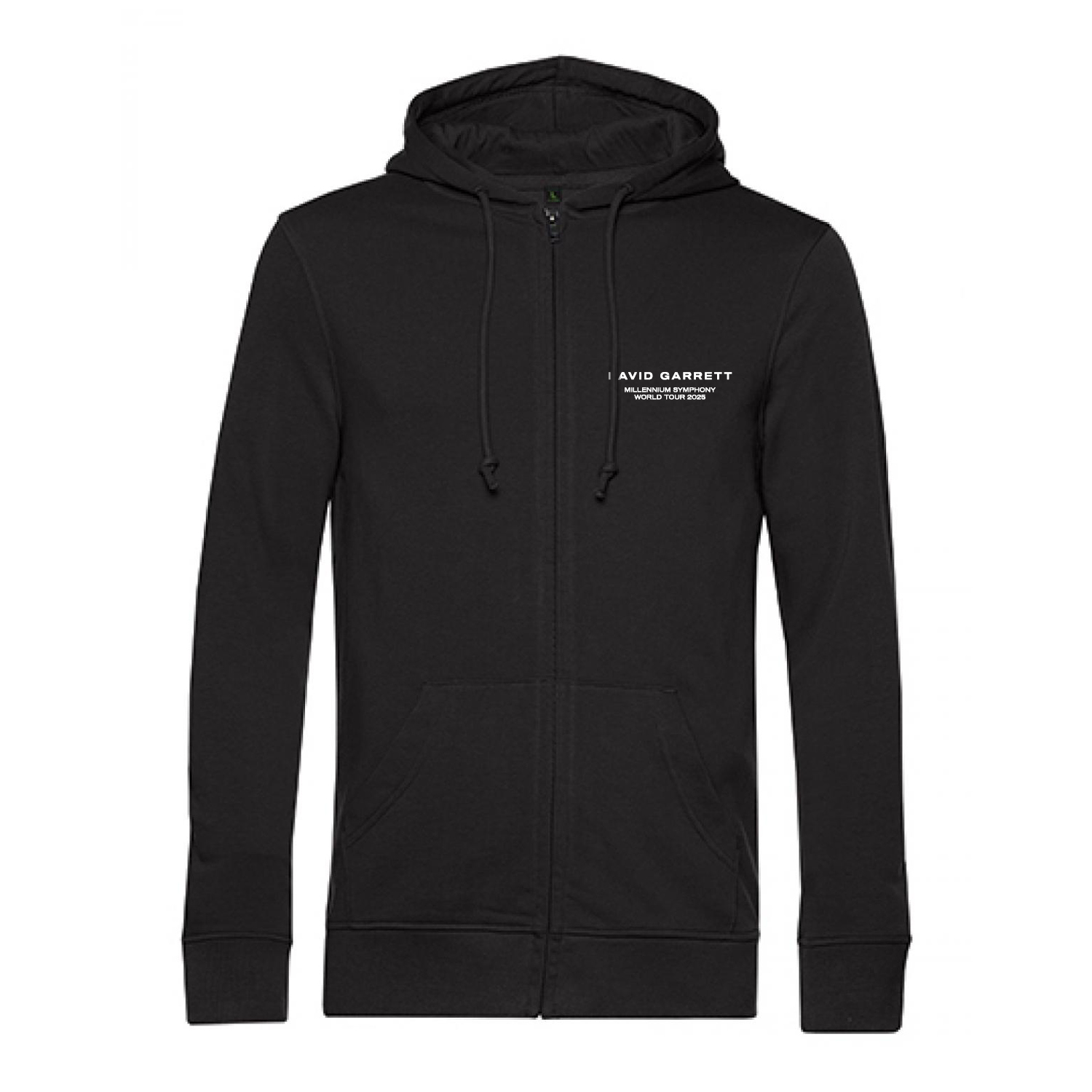David Garrett Tourjacke Kapuzenjacke, schwarz