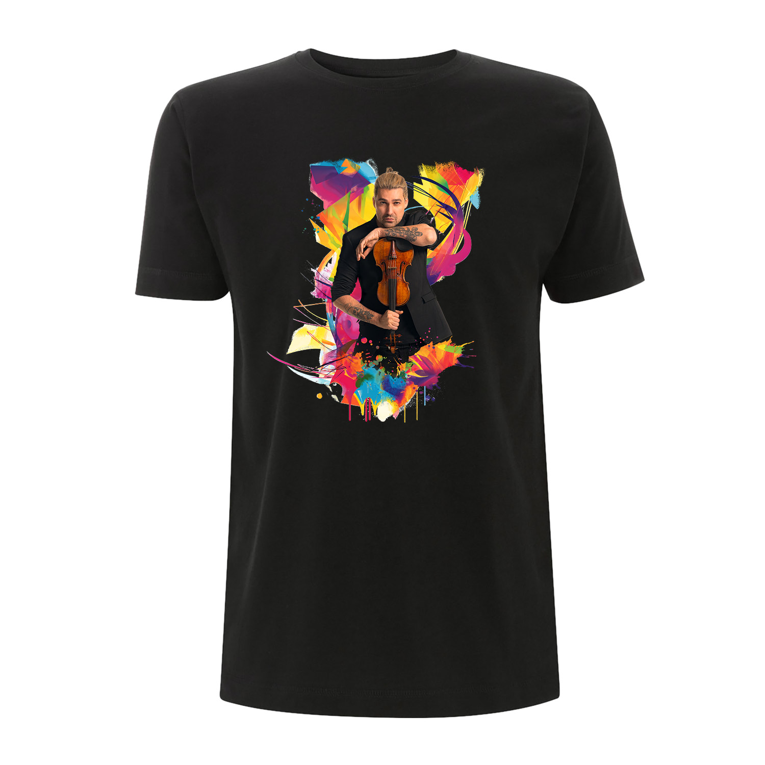 David Garrett Tourshirt Unisex Shirt, schwarz