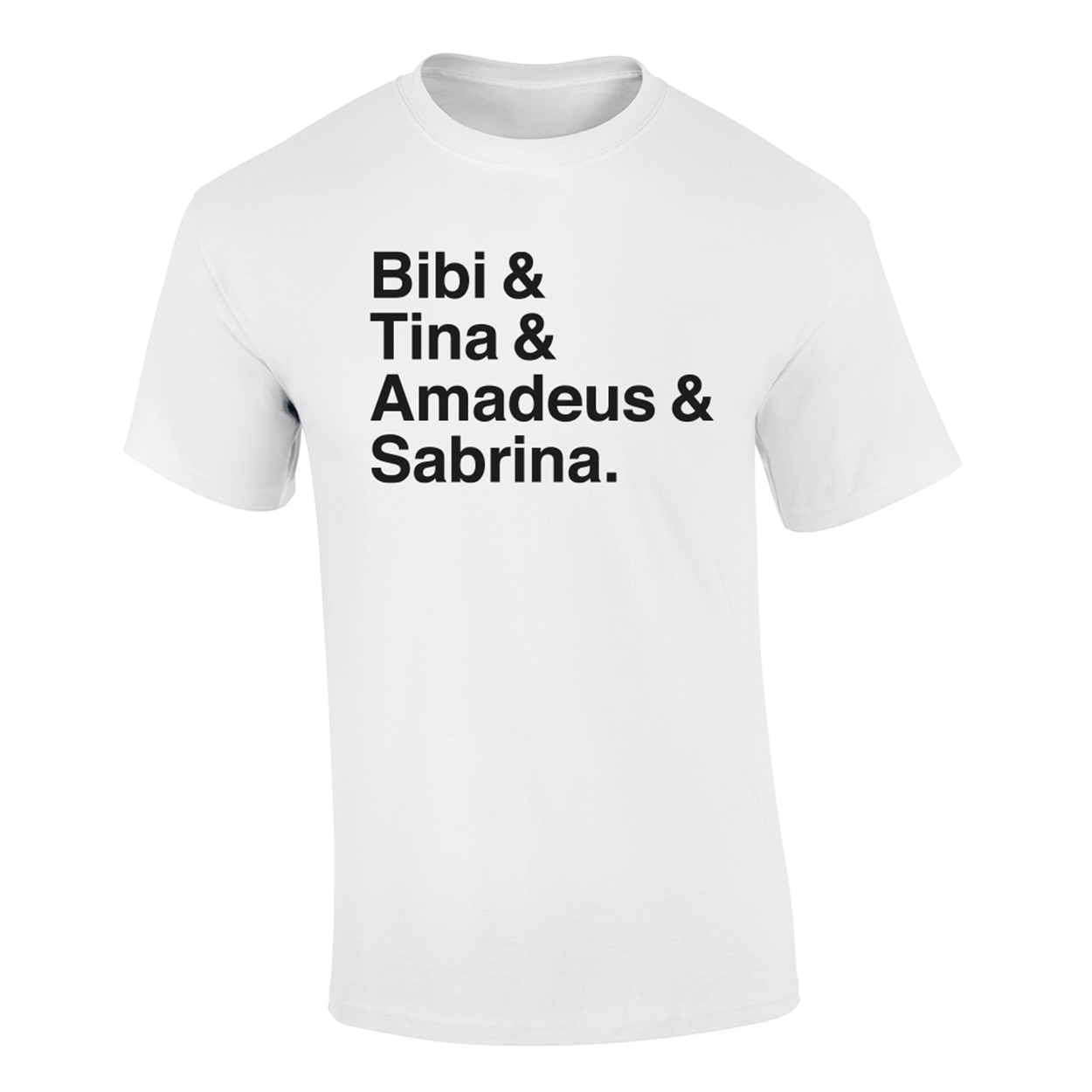 Kommerz mit Herz T-Shirt "Bibi&Tina" (Ladies) Shirt Weiss