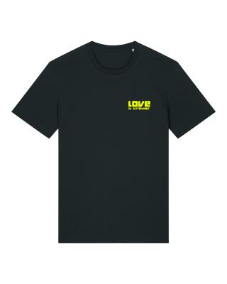 Love is stronger T-Shirt schwarz