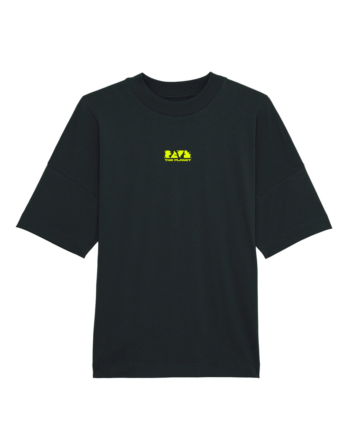 Rave The Planet Rave The Planet Hardtechno Oversize-Shirt, schwarz