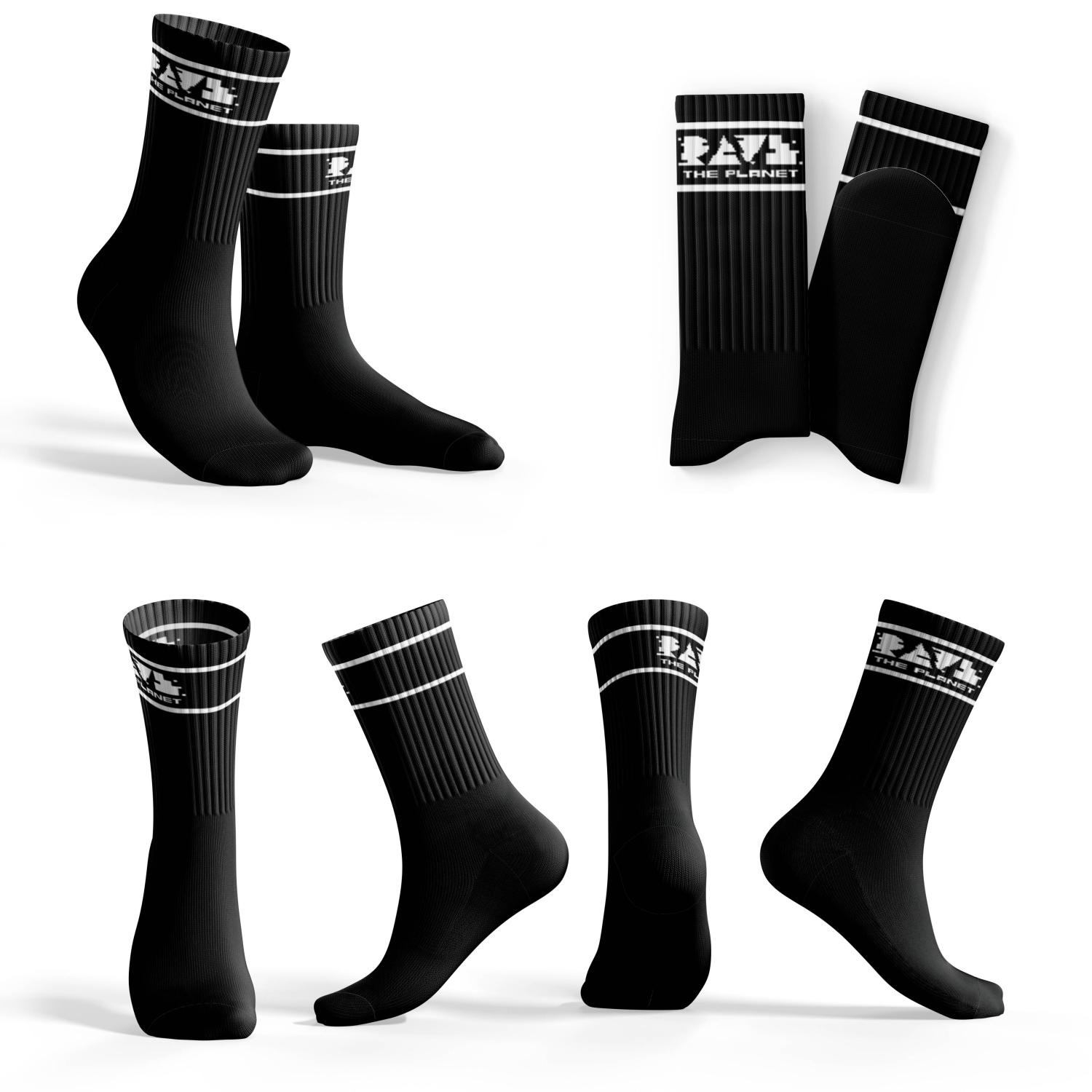 Rave The Planet Rave The Planet S2 Socken, schwarz