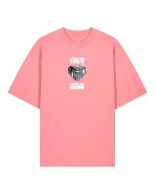 IMAGINE LOVE: PINK NOISE - Limited Oversized Shirt Oversize-Shirt pink