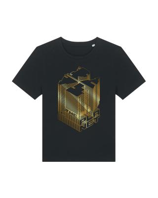 RTP Isometric Gold - Frauenshirt Girlie schwarz
