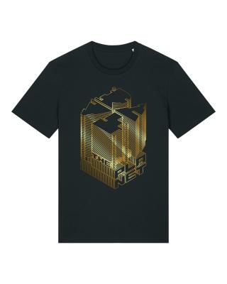 RTP Isometric Gold T-Shirt schwarz