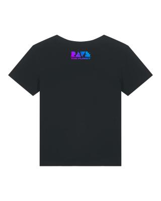 RTP Isometric Gradient - Frauenshirt Girlie schwarz