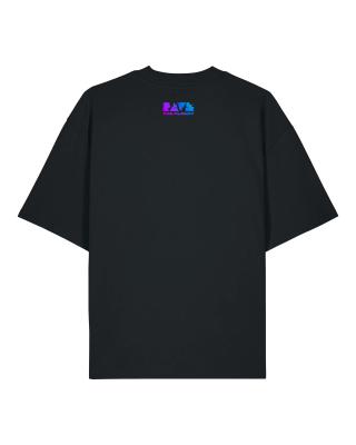 RTP Isometric Gradient Oversize-Shirt schwarz