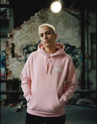 RTP Isometric Hoodie cotton pink