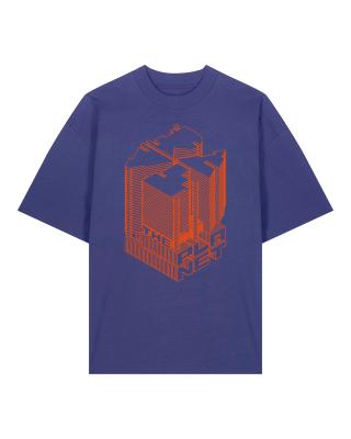 RTP Isometric Radient Oversize-Shirt purple