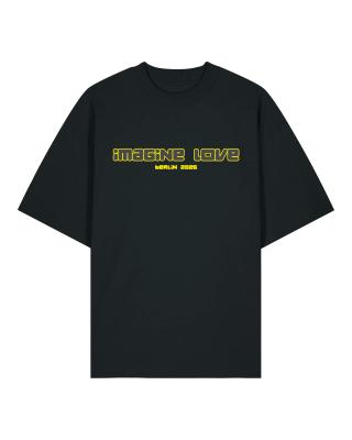 IMAGINE LOVE: DARK FREQUENCY - Limited Oversized Shirt Oversize-Shirt schwarz