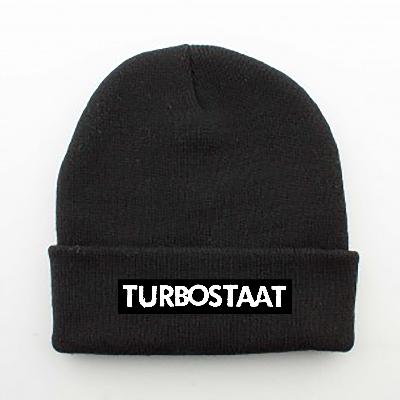 Turbostaat Mütze mit Turbostaat-Logo-Patch Beanie schwarz