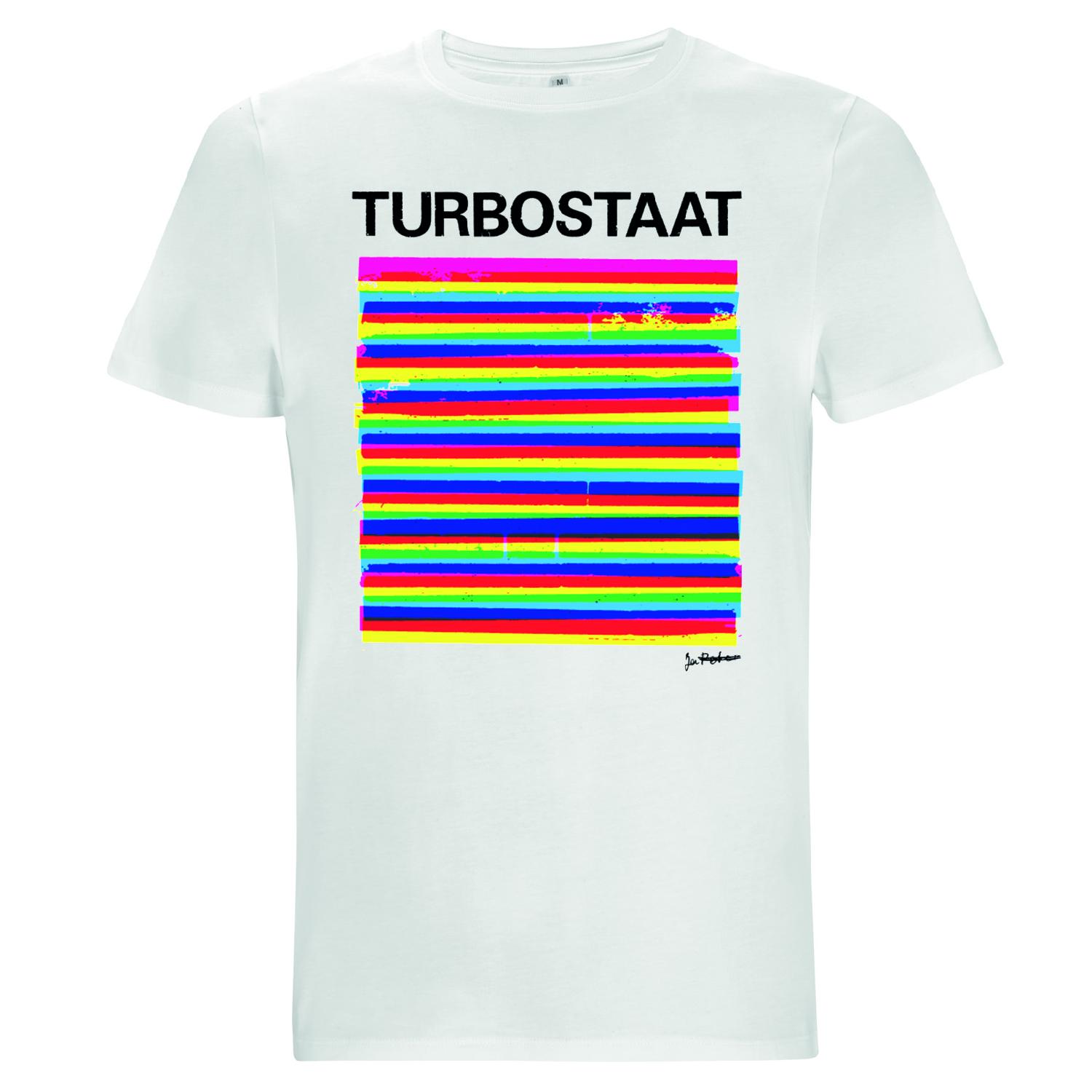 Turbostaat Shirt CMY - unisex T-Shirt, weiß