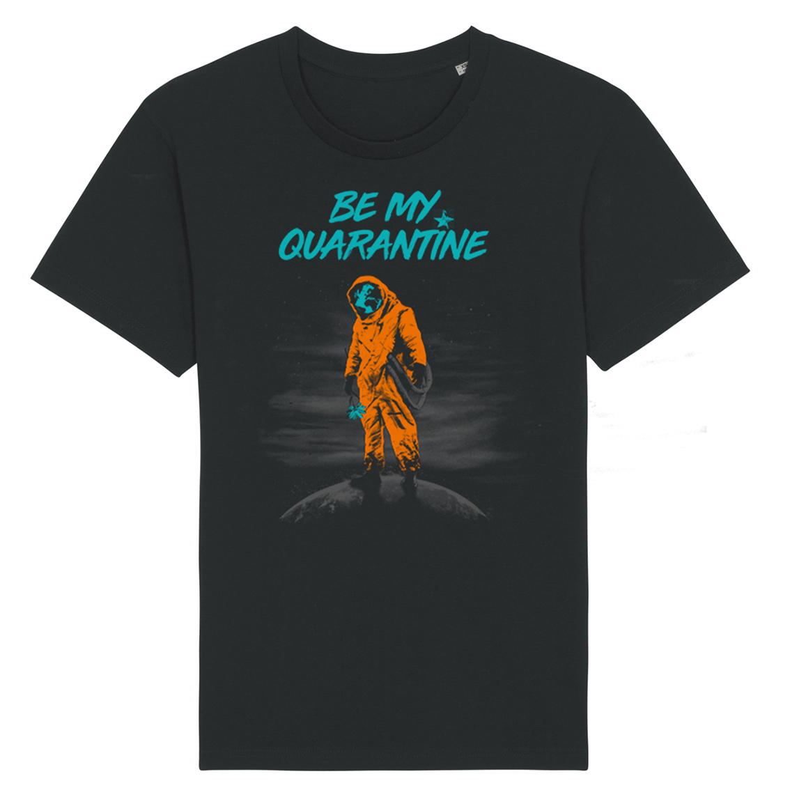 Be My Quarantine Be My Quarantine - Kommune Art Untailliertes Shirt schwarz