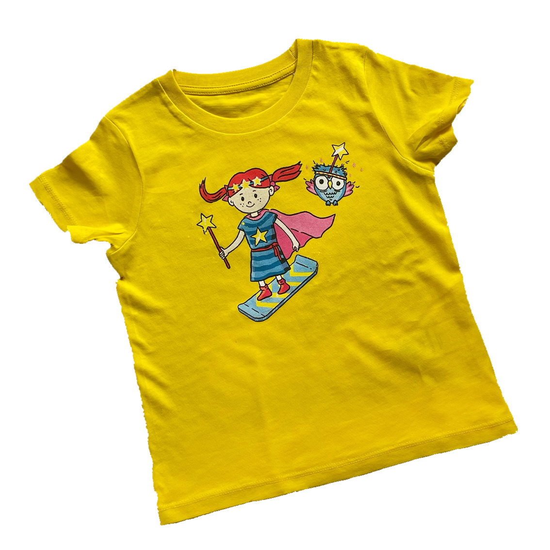 Liki und Lumi Kids T-Shirt gelb