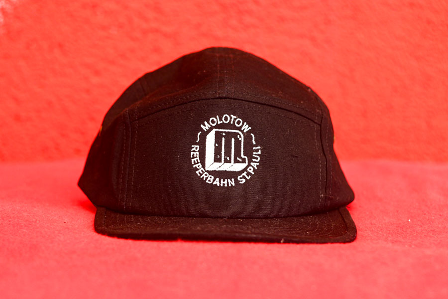 Logo Stick Cap Black