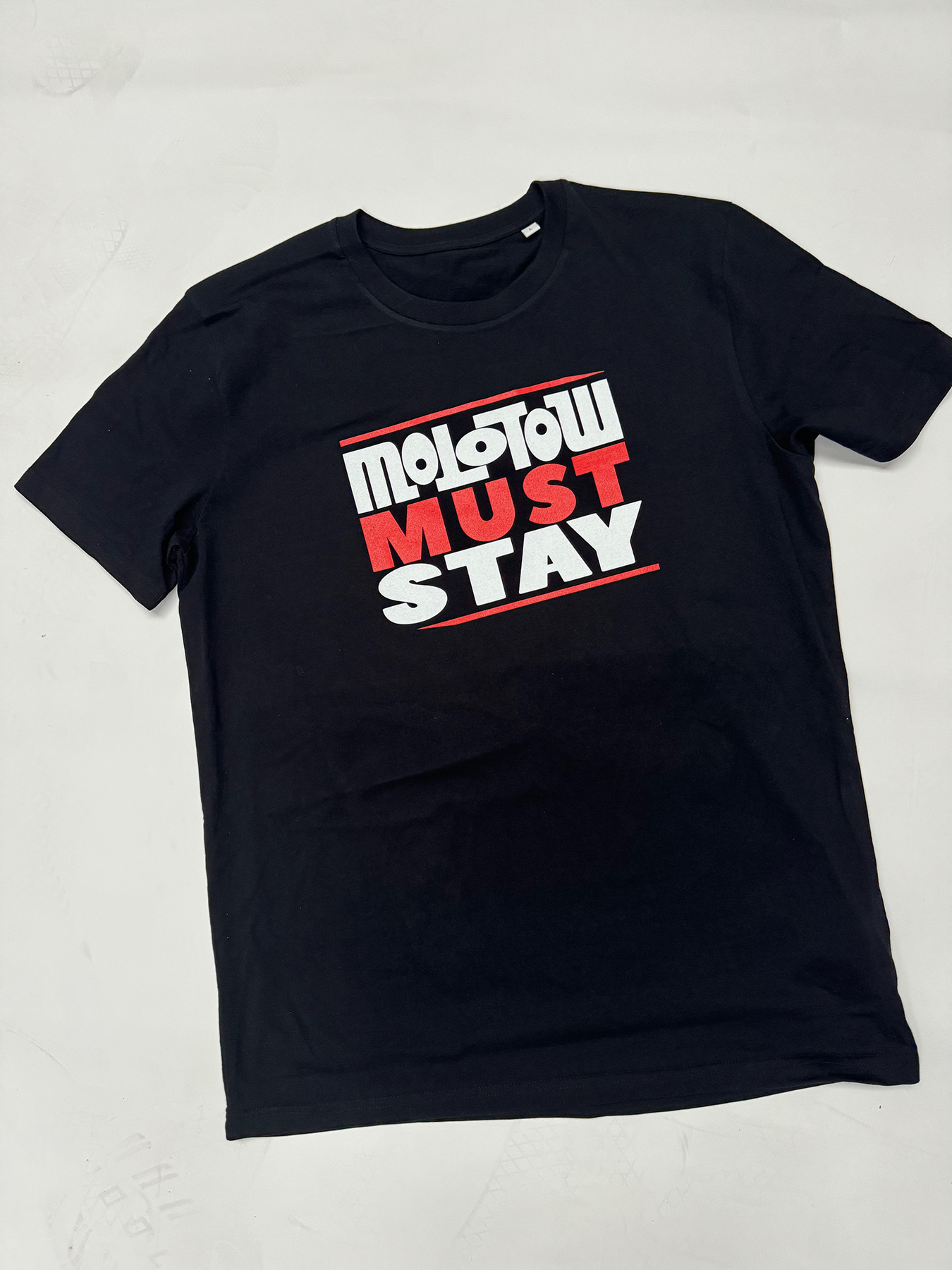 Molotow Must Stay Untailliertes Shirt Black