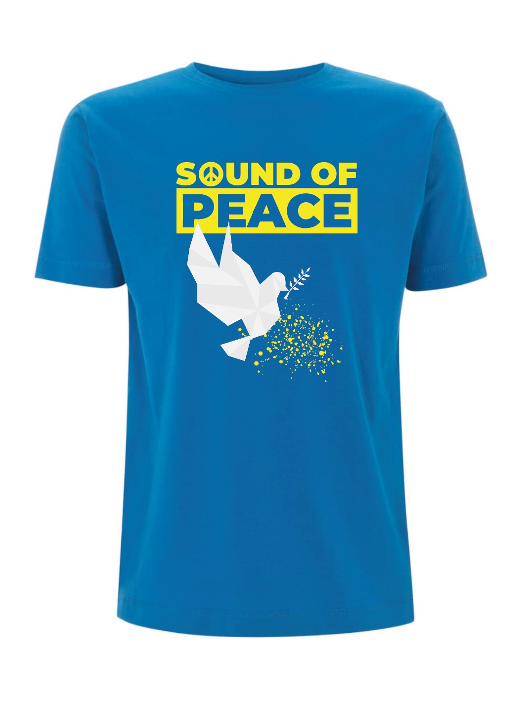 Sound Of Peace Untailliertes Shirt royalblau