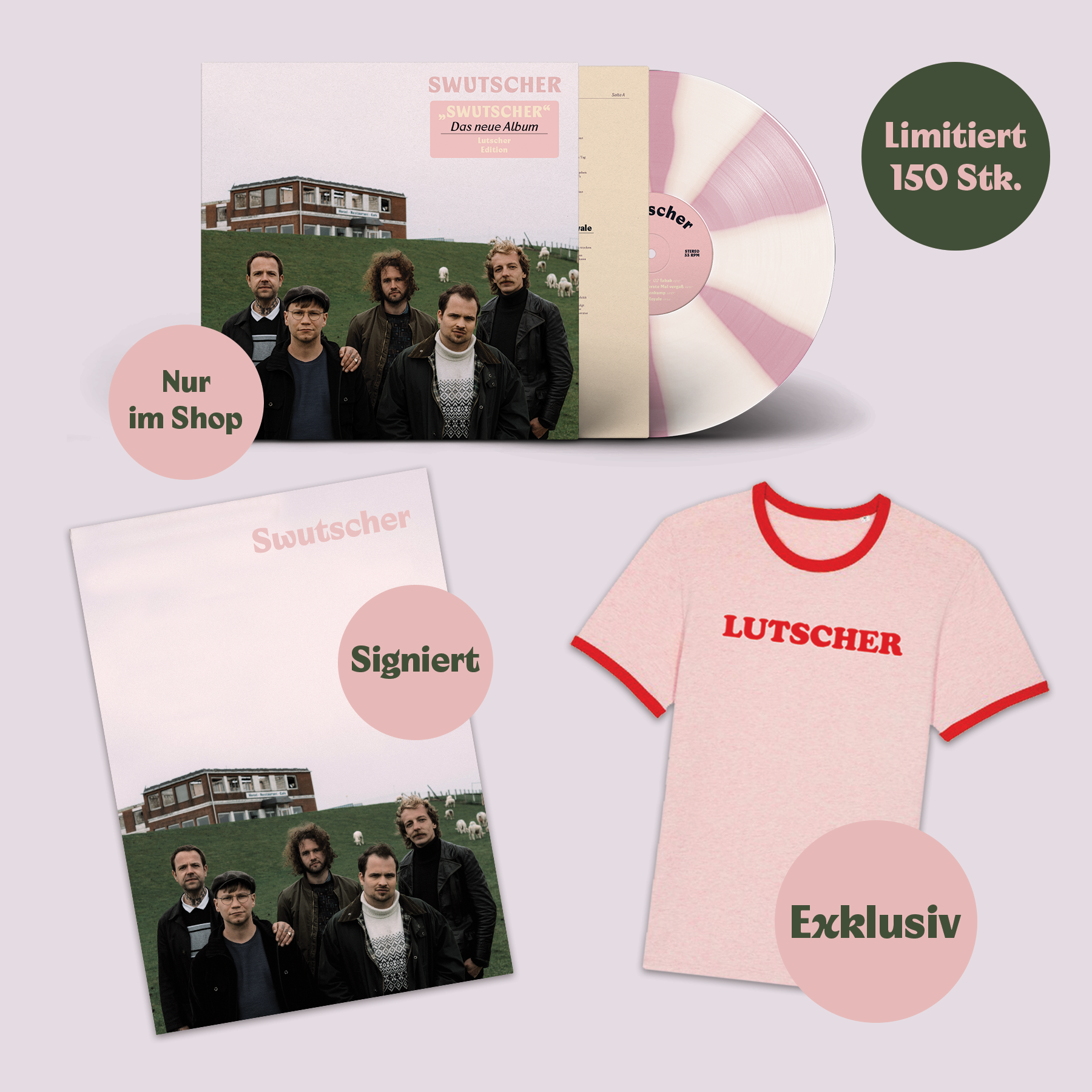Swutscher Swutscher - Lutscher Bundle LP + Shirt + Poster