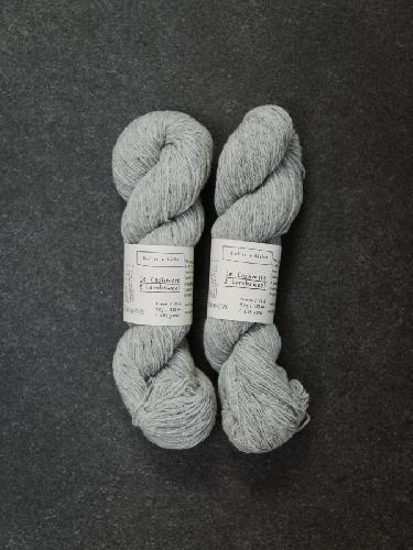 Biches et Buches Le Cashmere et Lambswool Yarn Light Grey